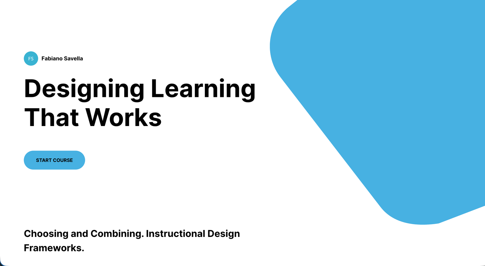 Designing Learning That Works preview